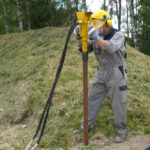 LPD-LD Light Duty Hydraulic Post Driver