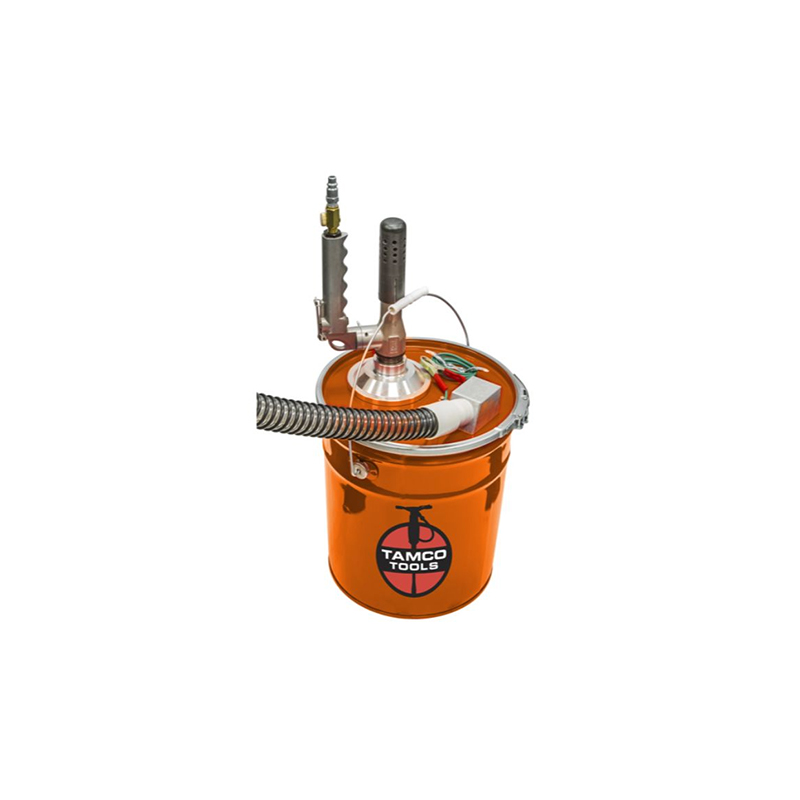 Dust Collection Pail and 10′ Vacuum Hose