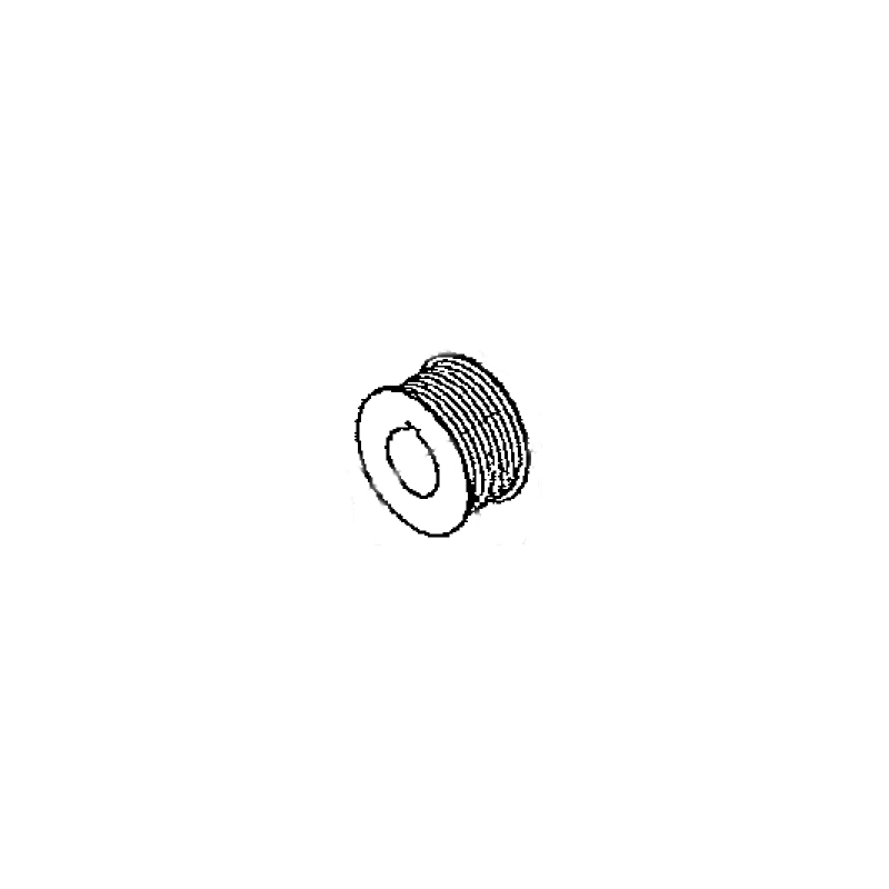 Sheave, Serpentine, 8 Groove