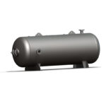 Air Receiver Tank - 240 Gal Horizontal